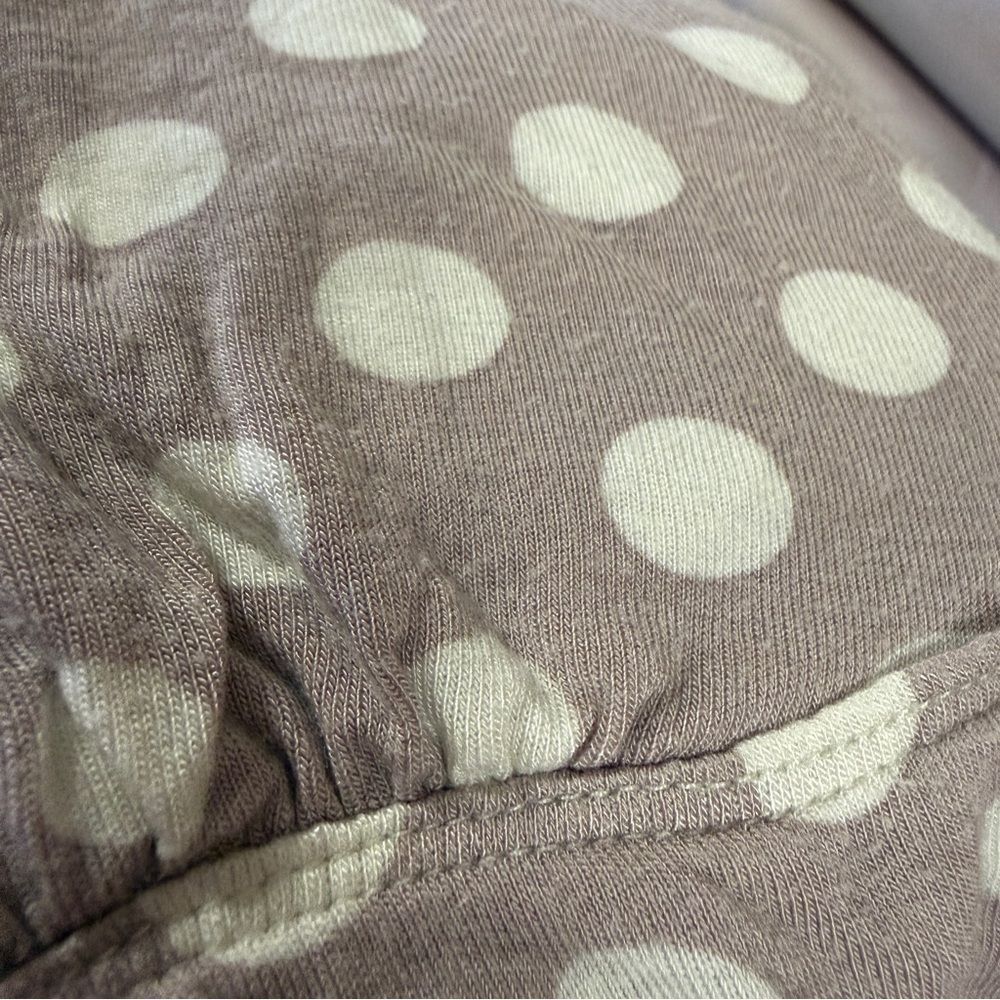 Maidenform Polka Dot Tank Nightgown in Mauve / Lavender and White Medium - Picture 11 of 11